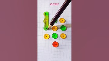 Tìm giải pháp nối số trong giọt nước🤔 #shorts #drawing #iqtest #questions #solution #games #funny
