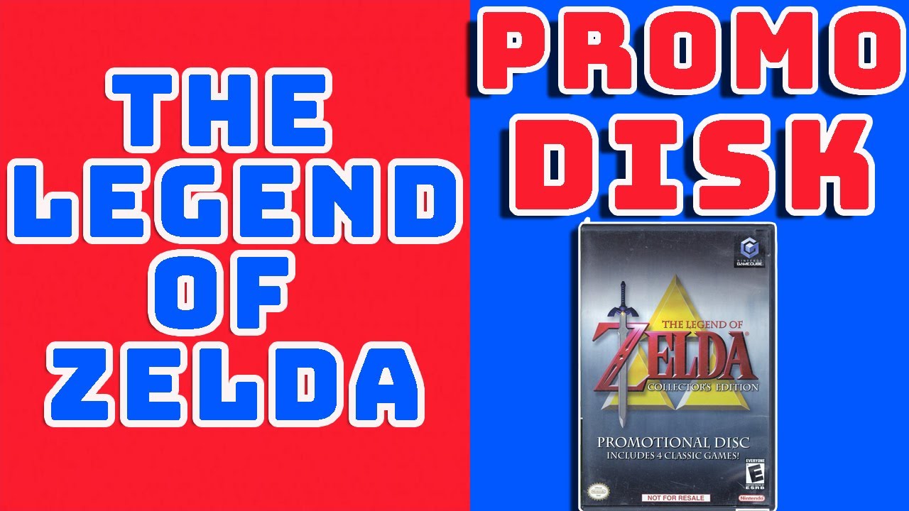 Legend of Zelda Promo Disk for the GameCube Walk through YouTube
