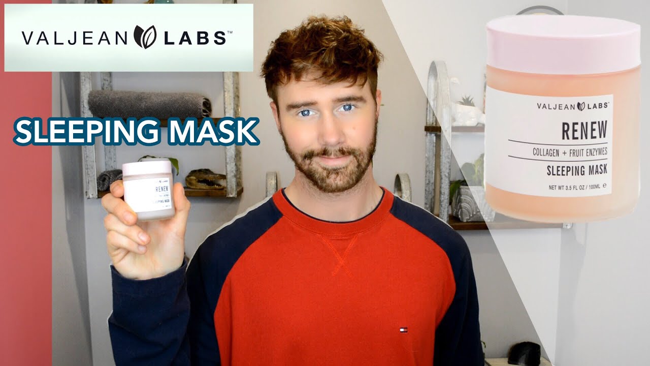 Valjean Labs RENEW SLEEPING MASK REVIEW YouTube