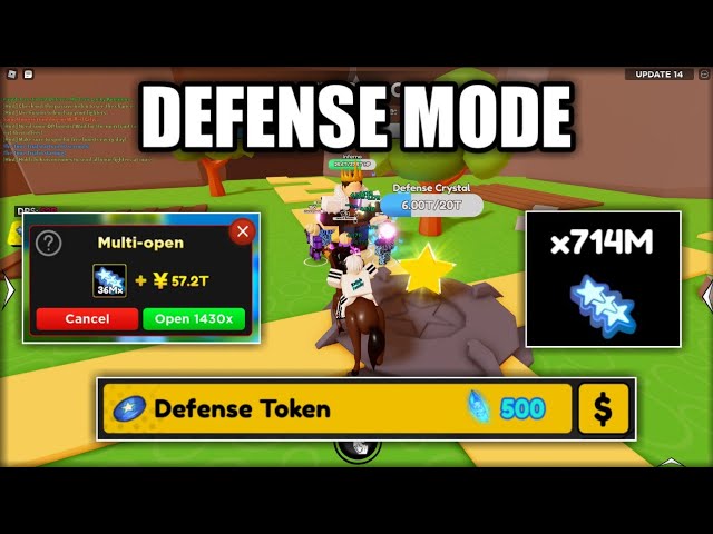 Buying Defense Token And Summoning the Portal Defense Mode in Anime  Fighters Simulator - Roblox 