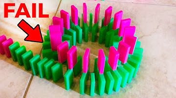 EPIC DOMINO FAIL COMPILATION (Vol. 3)