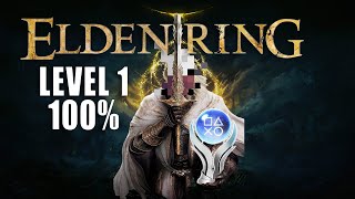 How Hard is it to 100% Elden Ring at LEVEL 1?