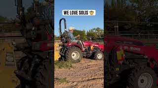 a Farm Favorite ❤️🤠 #solis  #solistractor  #solistractors  #tractor  #farming  #homesteading