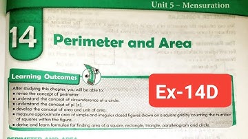 Class 7 Math | Perimeter and Area Part 6 | S Chand Publication Book Solution | CBSE Class 7 Math