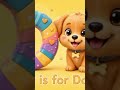 D is for Dog 🐶 | ABC Song for Kids | Learn Letter D | Toto Kids