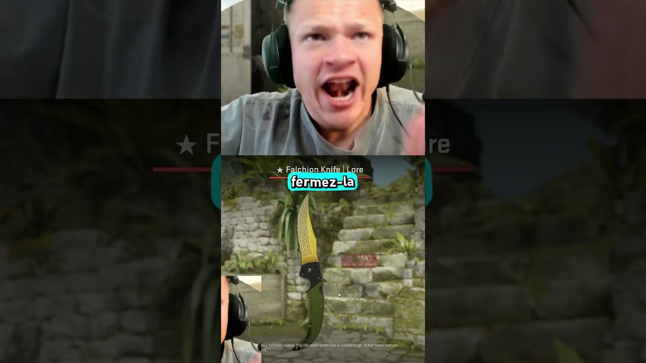 Ce streamer a dépensé des milliers de dollars pour obtenir le couteau rare, mais...