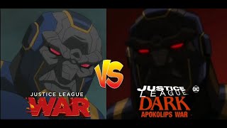 Darkseid Voice Comparison (Justice league: War VS Justice league Dark: Apokolips)
