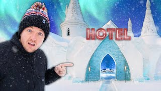 Overnight in the World's First Ice Hotel (Arctic Circle)