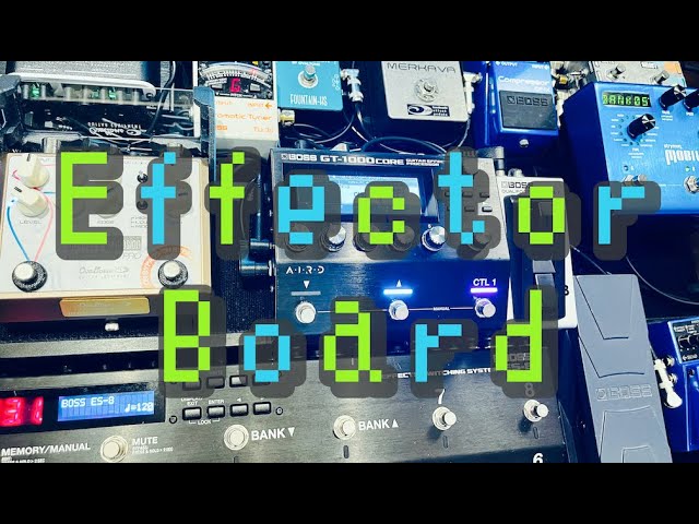 Effector Boardを自作する】いったん完成配信 - YouTube