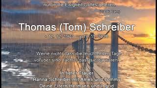 Video Traueranzeigen de ThomasSchreiber