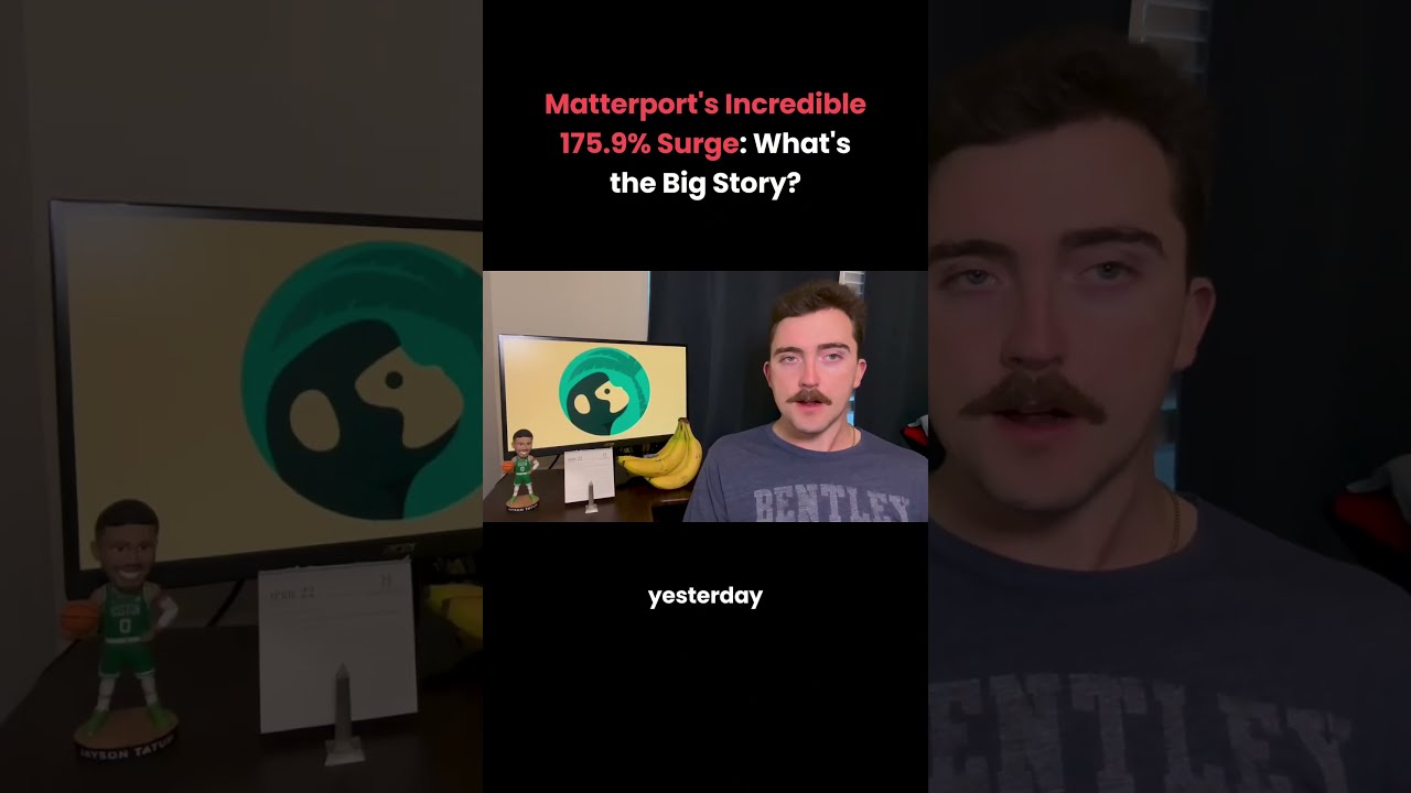  Matterport Soars 175 9 In One Day What S Going On