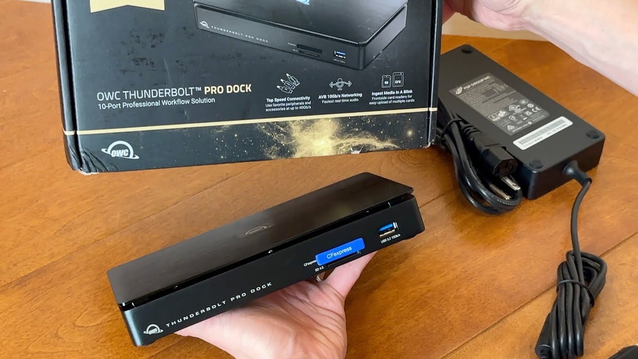 その他 OWC Thunderbolt 3 Pro Dock 10GbE 10Gbps owc-thunderbolt-pro-dock-hero-