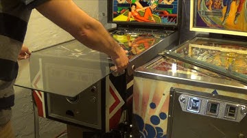 How to Remove Pinball Machine Glass