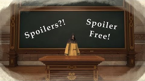 Lets talk about Spoilers and FFXIV!
