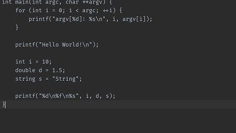 Creating a universal lexer in C