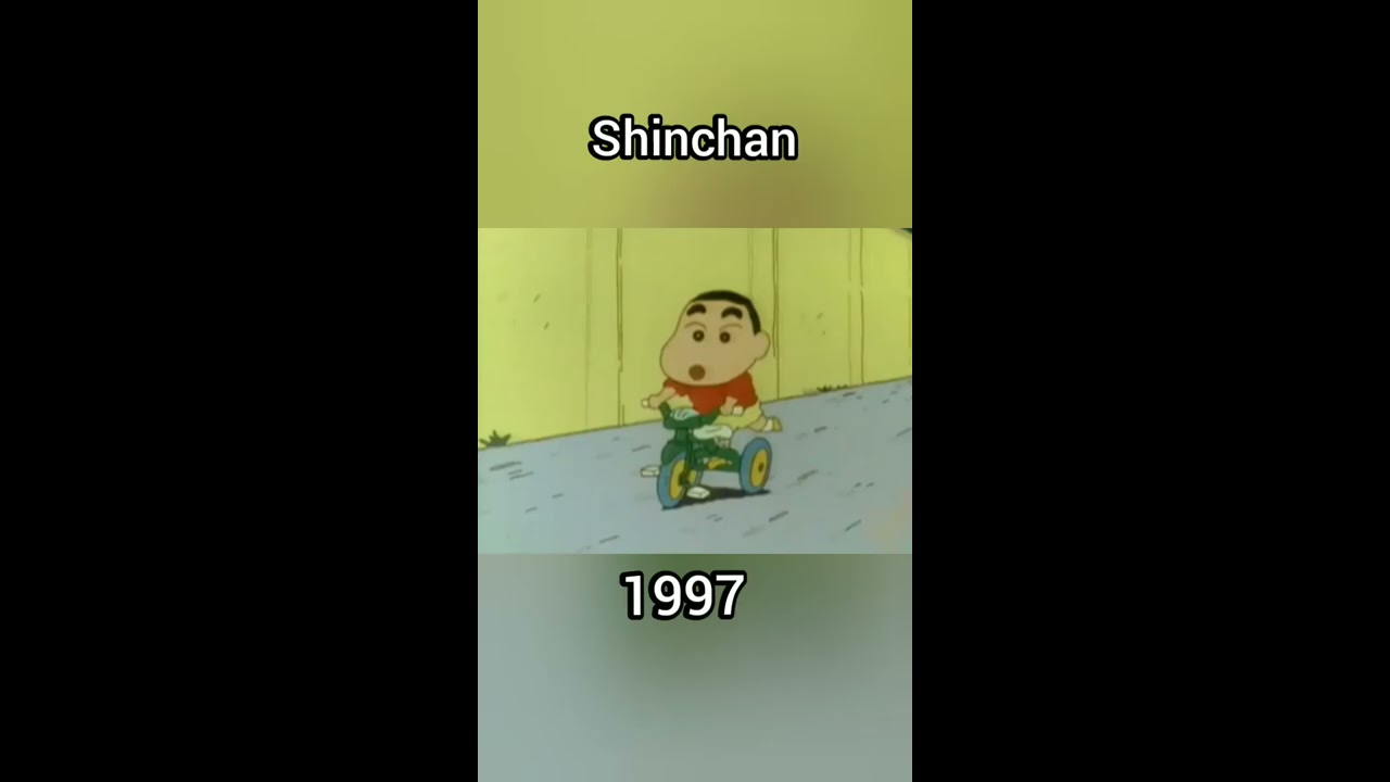 Evolution of Shinchan  Evolution  Shorts  Shinchan