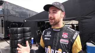 IndyCar Driver James Hinchcliffe explains IndyCar Racing