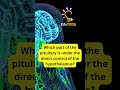 Class 11th Biology MCQs Chemical Control and Coordination #youtubeshorts #shorts #short #shortvideo