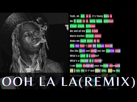 Lil Wayne's verse on Ooh La La Remix | Rhymes Highlighted