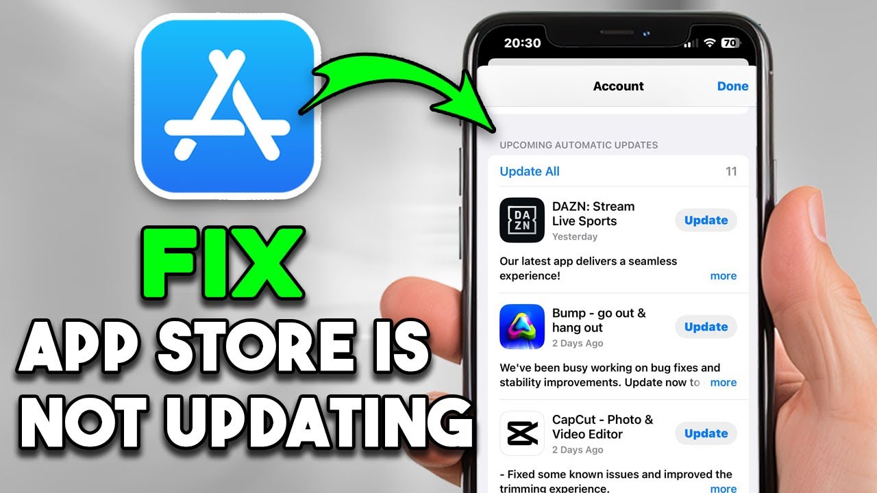 How to FIX App Store is Not Updating on Iphone (Easy Guide) - YouTube