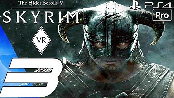 SKYRIM VR - Gameplay Walkthrough Part 3 - Ustengrav Depths (PS4 PRO) PSVR
