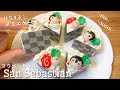 【スイーツデコ】コウペンちゃん はなまるダミエケーキ【フェイクスイーツ 樹脂粘土 サンセバスチャン DIY 】@Atelier myako / Clay&Handmade *