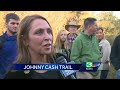 Johnny cash trail in folsom opens
