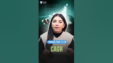 One Number to Track Long-Term Growth | Financial Term 21/30: CAGR #shorts #zerodhavarsity