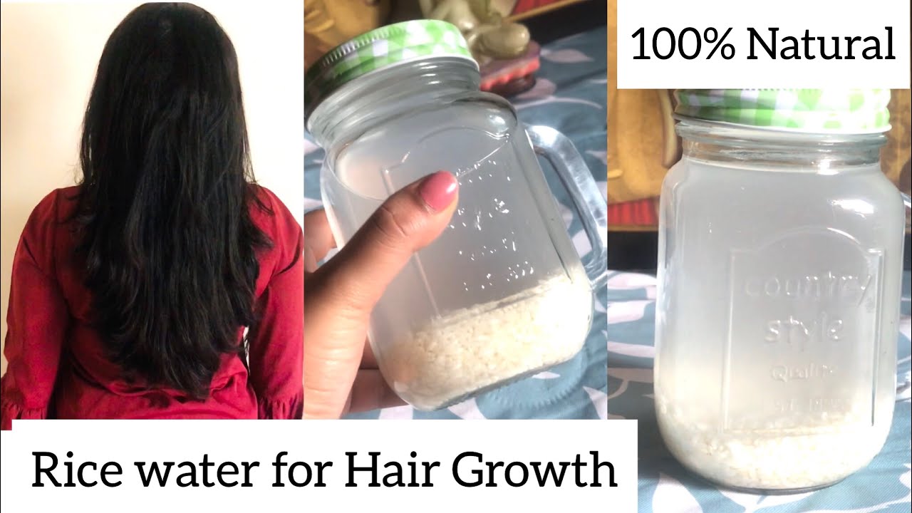 rice water for hair research paper