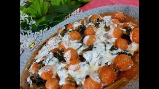 Bulgur Köfteli Ispanak Yemeği Favorim Oldu / Mutfağımdan Tadlar l Nefis Tarifler