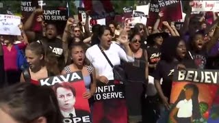 Anti-Kavanaugh protests held ahead of Senate vote