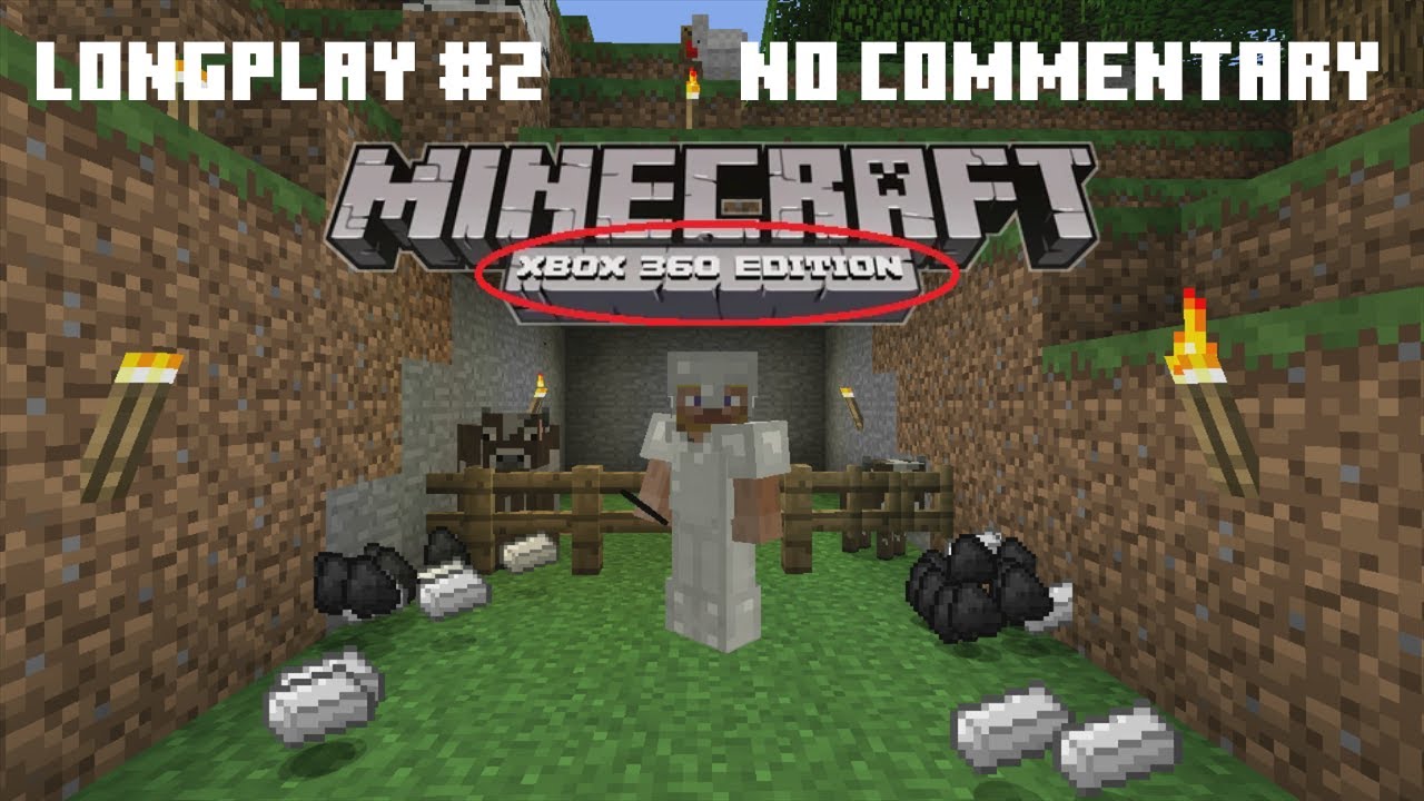 Minecraft: Xbox 360 Edition Longplay #2 | No Commentary | Coal and Iron ...