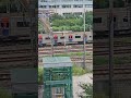 노량진수산시장주자창에서 보는 철도뷰 #동글이 #1호선 #전철 #노량진역