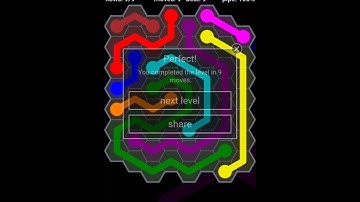 Flow Free Hexes   Rainbow Pack   Level 70