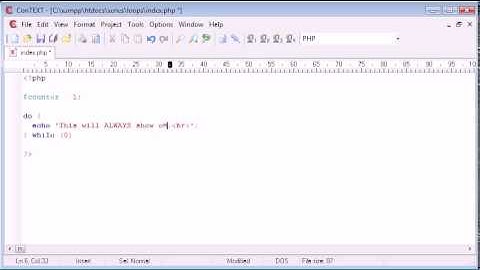 Beginner PHP Tutorial   26   do while Loop
