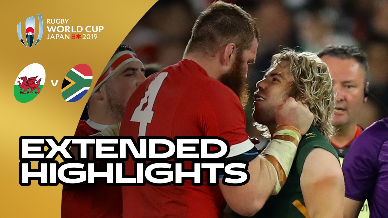 Tensions rise in semi-final 🔥 | Wales v South Africa | Rugby World Cup 2019 | Extended Highlights