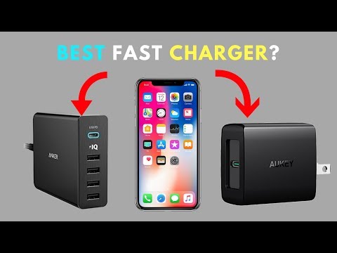 BEST Fast Chargers for iPhone X, iPhone 8 Plus, and iPhone 8