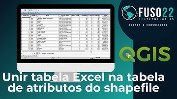 QGIS  - Unir tabela Excel na tabela de atributos do shapefile - join