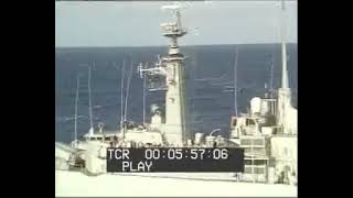Horn Battle Ss Canberra And Hms Ardent F184