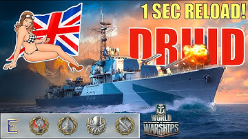 1-SECOND RELOAD DRUID! | Kraken Unleashed Gunboat Madness