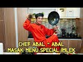 Chef abal  abal masak menu special imlek angsio tahu teripang