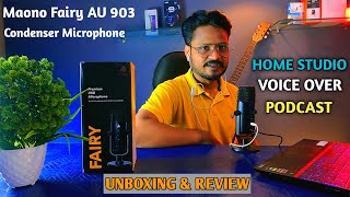 Best Budget Condenser Mic Maono AU 903 Review | Best Mic for YouTube and Podcast |USB mic for Mobile