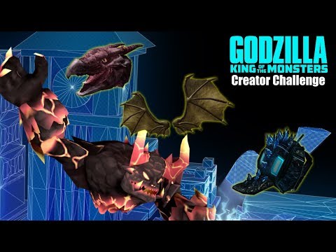 How To Get The Creator Challenge Quiz Prizes Ghidorah S Wings Rodan S Head Godzilla Spine Backpack Youtube - godzilla simulator creator challenge roblox