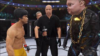 Bruce Lee vs. Cyber Hasbulla - EA Sports UFC 4 - Epic Fight 🔥🐲