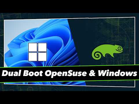 How to Dual Boot OpenSuse and Windows 11 (2024)