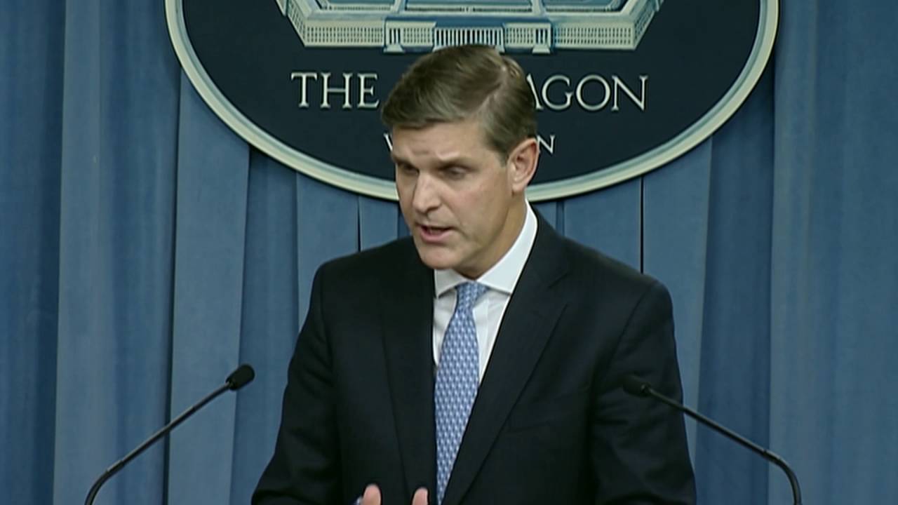 Cook Briefs Press at Pentagon