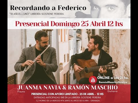 Ramón Maschio & Juanma Navia. Cantante invitado: Guillermo Ibáñez. En Sostiene Pereira (Completo)