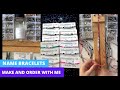 Let’s make an order of personalised friendship bracelets