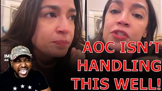 AOC On VERGE OF TEARS LASHES OUT At Her Followers Confronting Her On Embarrassing Herself At Munich!
