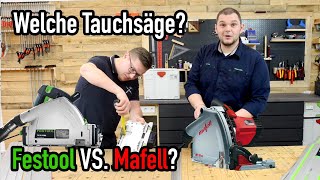 Welche TAUCHSÄGE Festool VS. Mafell? - Wo sind die Unterschiede #valentinmike